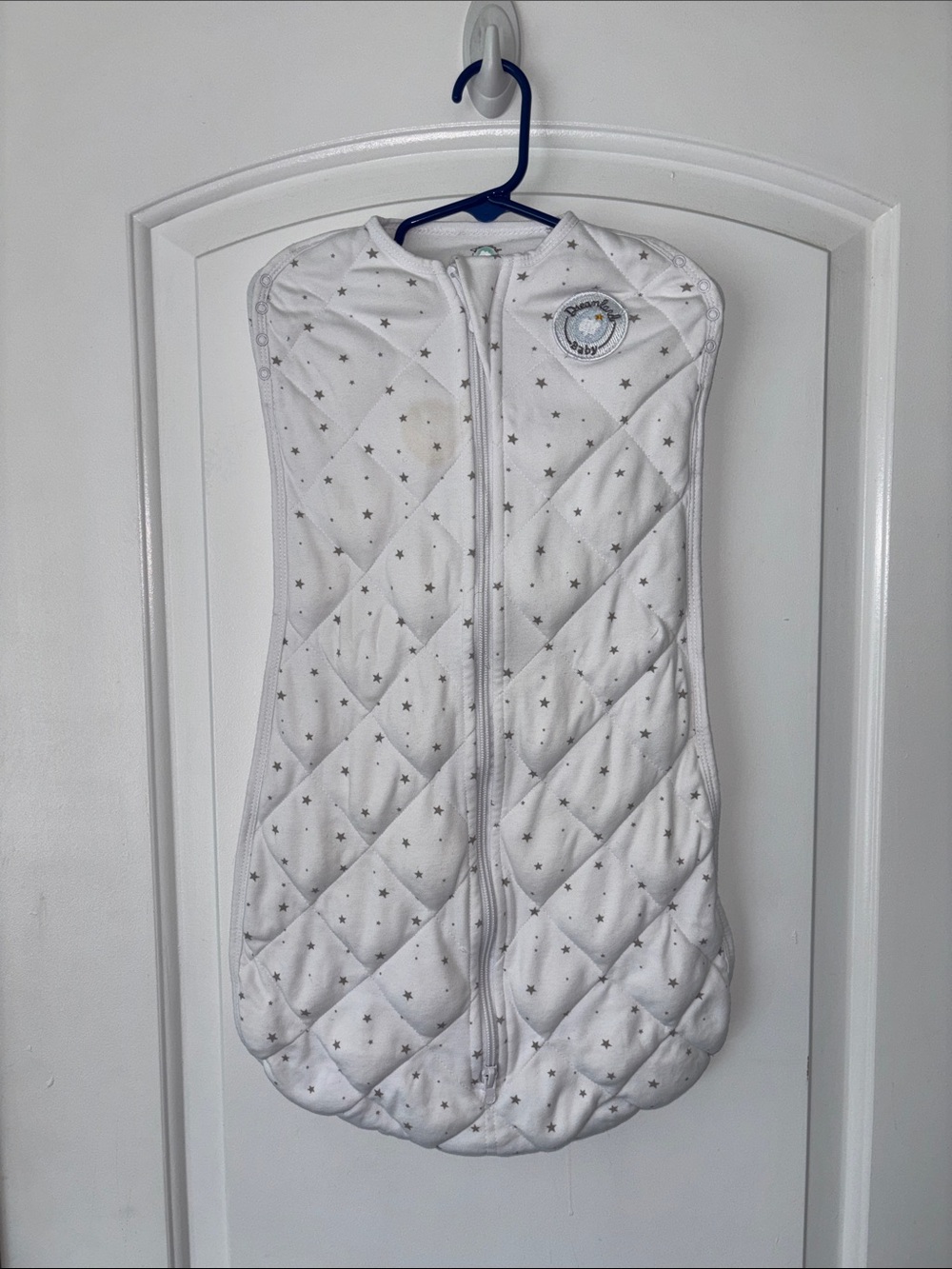 Dreamland Baby weighted sleep swaddle  sack 0-6 months 8-16 pounds